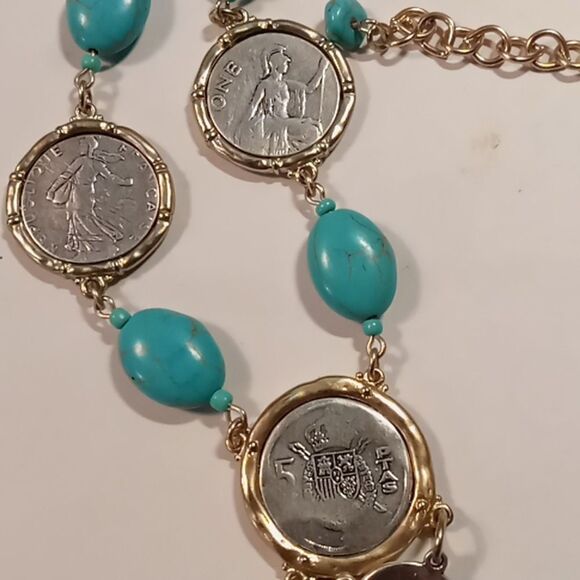 Chicos turquoise necklace - Picture 2 of 5